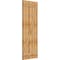Ekena Millwork Joined Board-n-Batten Shutters w/Z-Bar, Rough Sawn Western Red Cedar, 26 7/8W x 71H, PR RBJ06Z26X071RWR - alternate 3